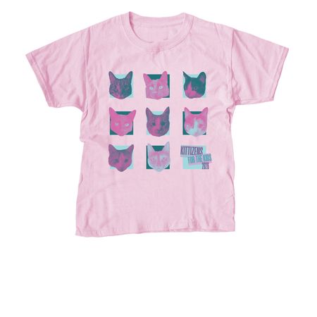 Kittizens for the Kids 2026!, a Light Pink Youth Unisex Tee