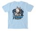 Fiend Pocket Tees, a Chambray Comfort Colors Pocket Tee (back-view)