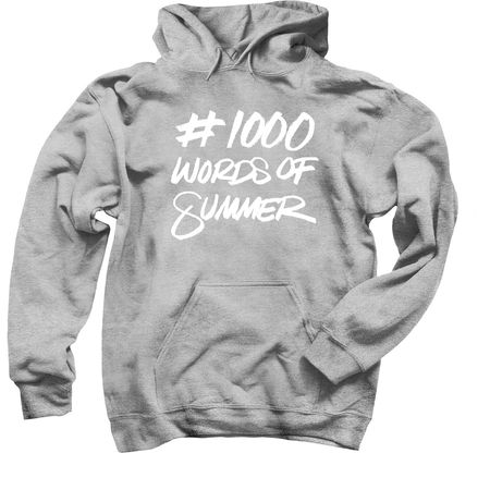 #1000wordsofsummer, a Sport Grey Pullover Hoodie