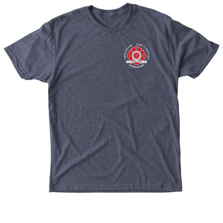CFD Local 2680 Work-Tee, a Vintage Navy Triblend Unisex Tee