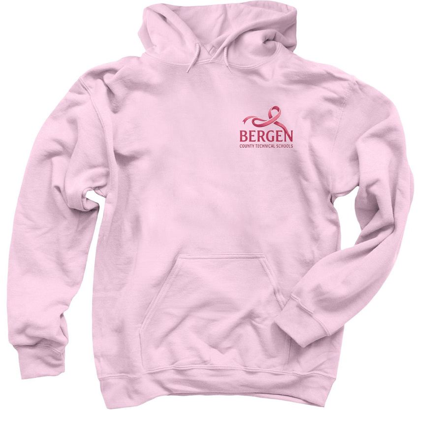 Breast Cancer Awareness 2026, a Light Pink Pullover Hoodie