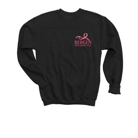 Breast Cancer Awareness 2026, a Black Youth Crewneck Sweatshirt