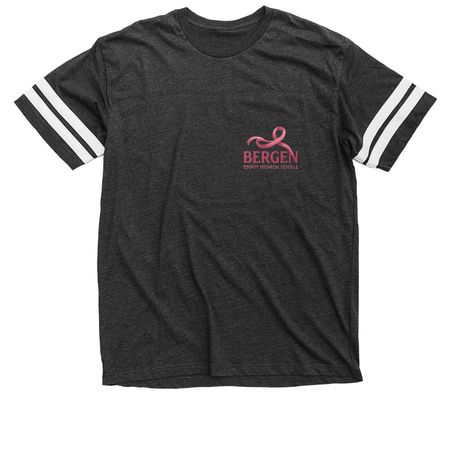 Breast Cancer Awareness 2026, a Vintage Smoke / White Football Jersey Tee