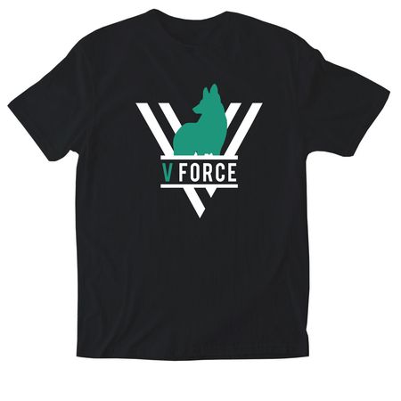 10 Commandments 2.0 V Force, a Black Softstyle Cotton Tee