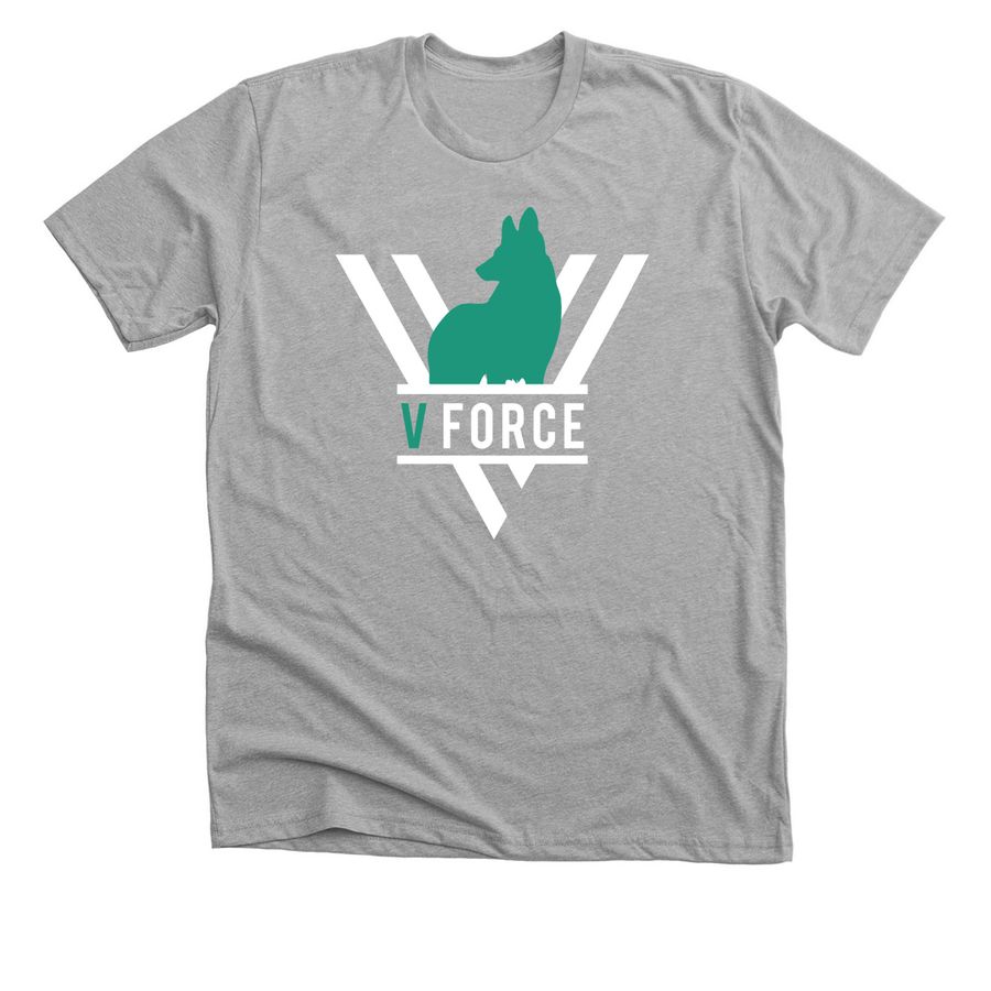 10 Commandments 2.0 V Force, a Athletic Heather Premium Unisex Tee