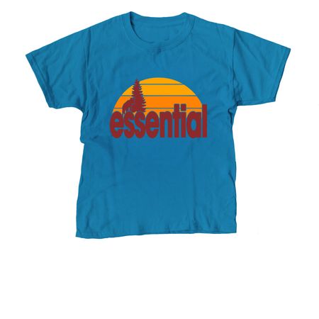 Endangered Species Day: Wolves Are Essential, a Sapphire Youth Unisex Tee