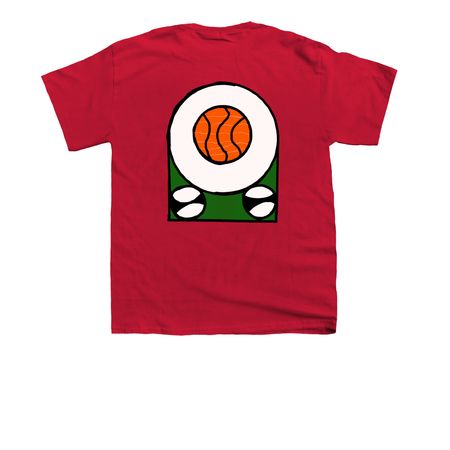 Sushi Wear Tee OG, a Red Youth Unisex Tee