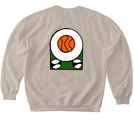 Sushi Wear Tee OG, a Sand Softstyle Crewneck Sweatshirt