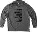 It is Better to Speak, a Aluminum Grey Allmade Eco Triblend Hoodie Tee