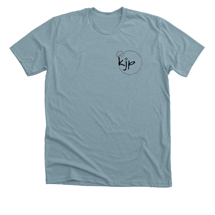 The Kevin Jackson Project, a Heather Blue Lagoon Premium Unisex Tee