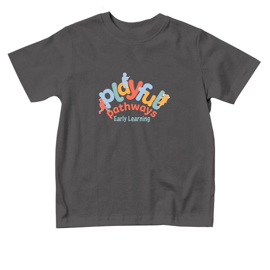 Toddler Sizes, a Charcoal Toddler Tee