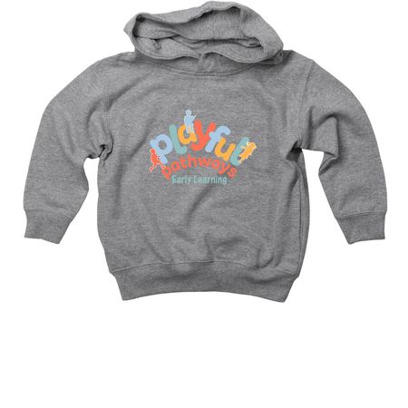 Toddler Sizes, a Granite Heather Toddler Pullover Hoodie