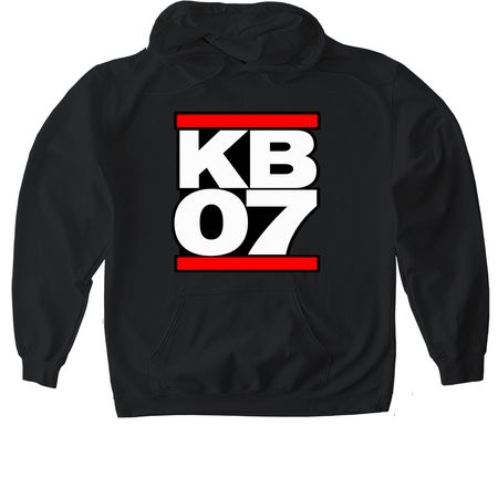 Run SBI, a Black Gildan Softstyle Pullover Hoodie