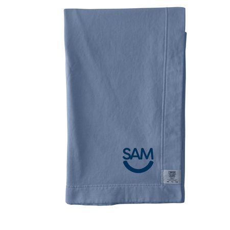 SAM Blanket, a Blue Jean Comfort Colors Blanket
