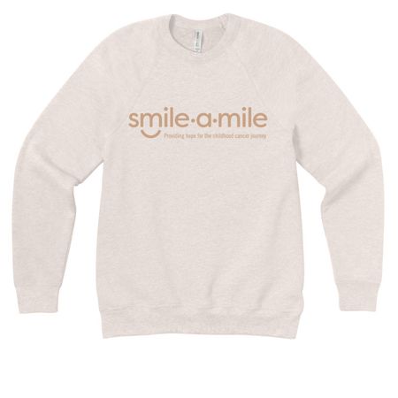 Ivory Collection, a Heather Dust Premium Raglan Crewneck Sweatshirt