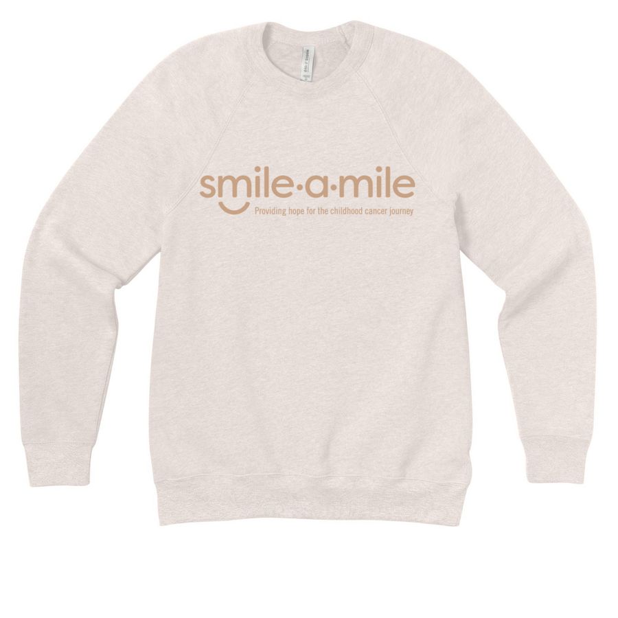 Ivory Collection, a Heather Dust Premium Raglan Crewneck Sweatshirt