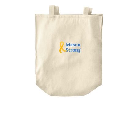 Our Little Hero Totes, a Natural Over-the-Shoulder Shopping Tote Bag