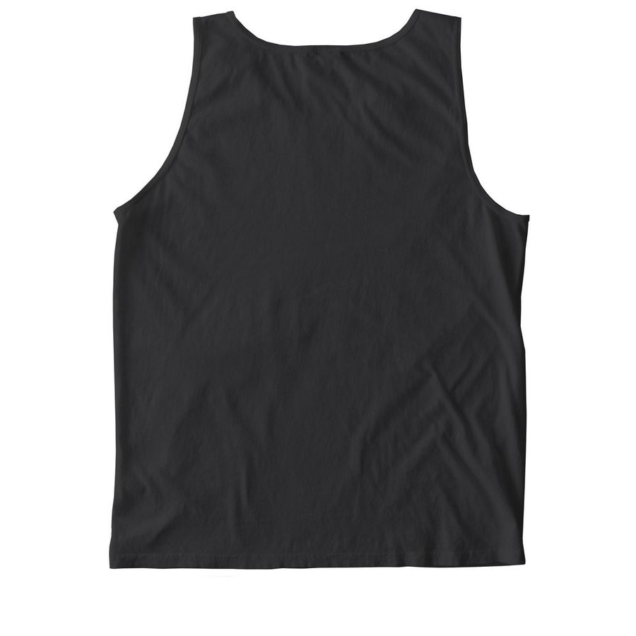 2025 Camp Fable, a Black Comfort Colors Tank Top (back-view)