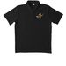 The Arc Minnesota Polo Shirt, a Black Unisex Performance Polo