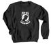POW/MIA Shirts (White), a Black Crewneck Sweatshirt