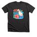 FeFe's Parrot Outreach Fundraiser, a Dark Grey Heather Premium Unisex Tee