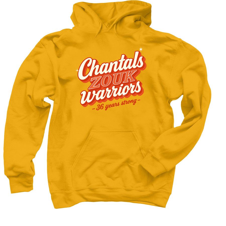 Chantal?s Zouk Warriors Walk for MS, a Gold Pullover Hoodie