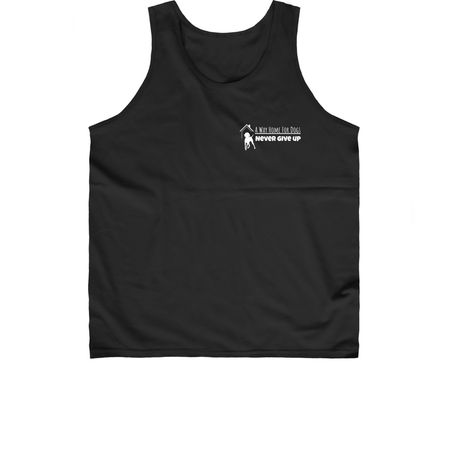 Rescue, Rehab, Rehome, a Black Classic Unisex Tank Top
