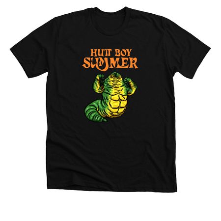 Hutt Boy Summer, a Solid Black Blend Premium Unisex Tee