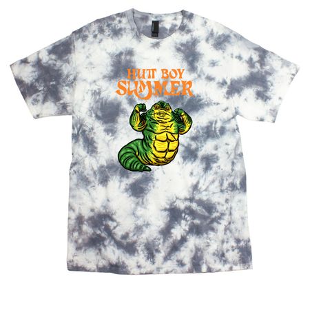Hutt Boy Summer, a Grey Crystal Tie Dye Tee