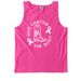 60 Miles, 3 Days, a Neon Pink Comfort Colors Tank Top