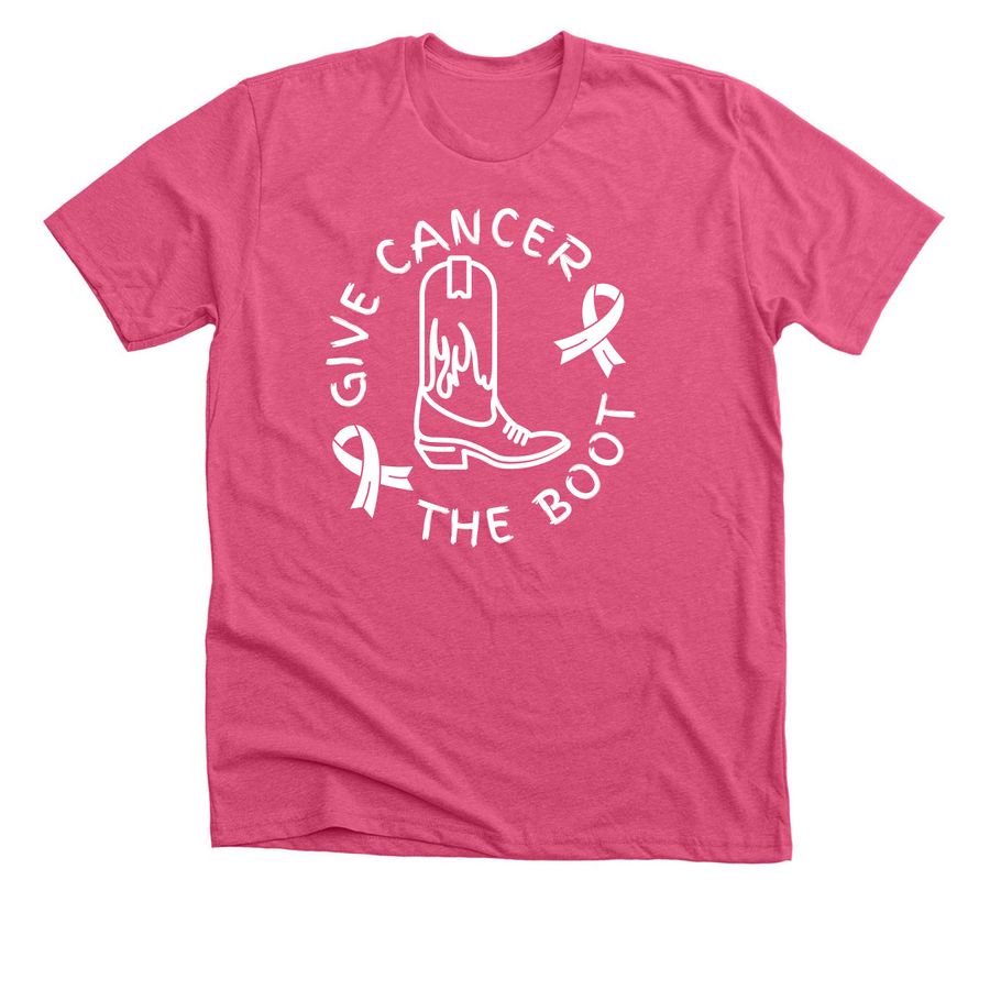 60 Miles, 3 Days, a Heather Charity Pink Premium Unisex Tee