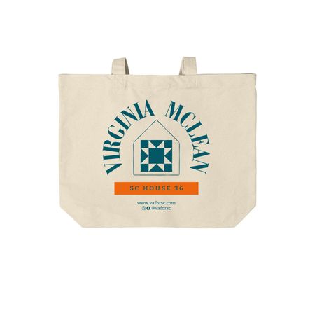 Tote Bag, a Natural Cotton Canvas Tote Bag