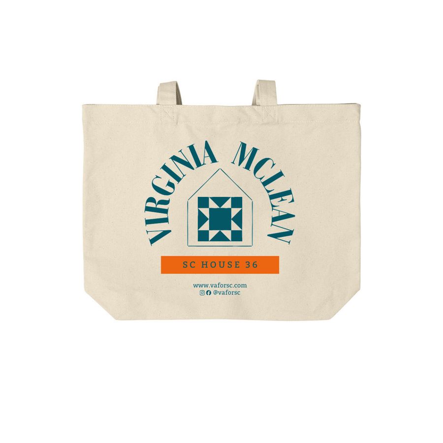 Tote Bag, a Natural Cotton Canvas Tote Bag