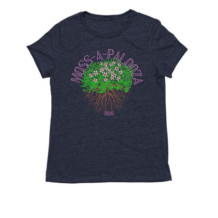 Mossapalooza youth/adult swag, a Rebel Blue Allmade Eco Triblend Women?s Tee