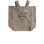 Spring Forest Tote Bags, a Pumice Recycled Cotton Tote Bag (back-view)
