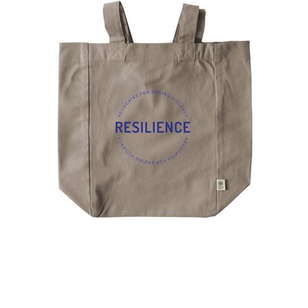 Rooted in Resilience, a Pumice Recycled Cotton Tote Bag