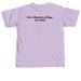 The Angel., a Orchid Comfort Colors Unisex Tee (back-view)