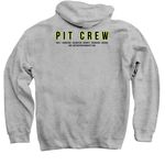 DC Motorsport Community - Pit Crew, a Sport Grey Pullover Hoodie (back-view)