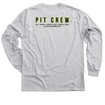 DC Motorsport Community - Pit Crew, a Sport Grey Classic Long Sleeve Tee (back-view)
