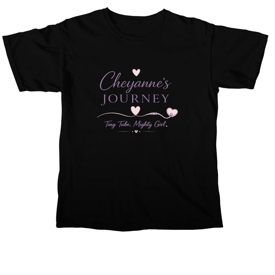 Cheyanne?s Journey, a Black Comfort Colors Unisex Tee