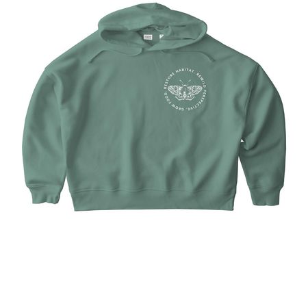 Rewild Perspective - Erynnis persius, a Green Bay Stanley/Stella Women?s Stella Nora Pullover Hoodie