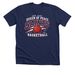 OLQP Basketball, a Solid Navy Blend Premium Unisex Tee