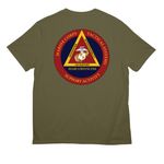MCTSSA Shirts and Sweaters - Front & Back, a Olive Green Drab All-American Unisex Tee (back-view)