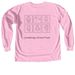 Cardiac Disciplines, a Blossom Comfort Colors Long Sleeve Tee (back-view)