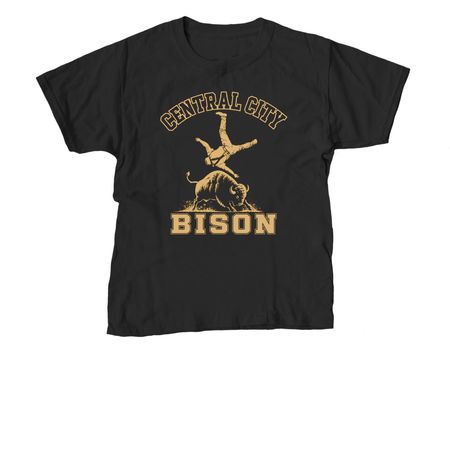 '26 Bison Dettman Limited Edition, a Black Youth Unisex Tee