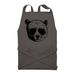 The Mama Bear Collection, a Dark Grey Recycled Bib Apron