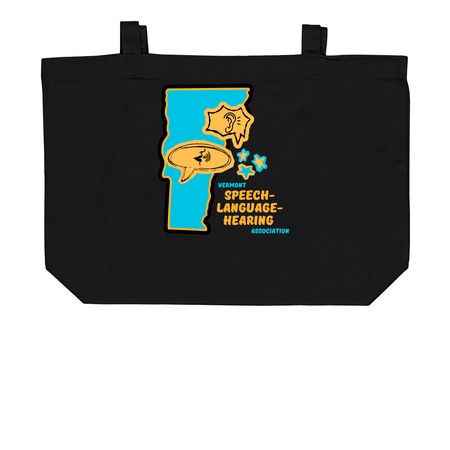 VSHA Tote Bags 2026, a Black Large Organic Cotton Tote Bag