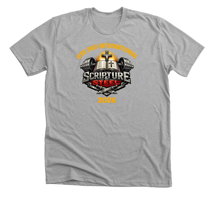 Help me get to USS Pro International, a Athletic Heather Premium Unisex Tee
