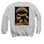 No System But The Ecosystem, a Sport Grey Crewneck Sweatshirt (back-view)