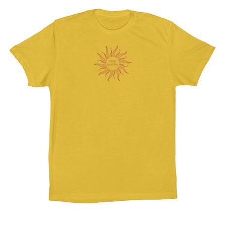 Carpe Sunshine Yellow T-shirt, a Maize Yellow Premium Cotton Tee